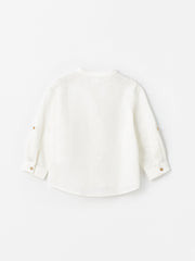 Long Sleeve Basic Baby Boy Shirt