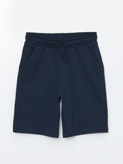 Basic Boy Shorts with Elastic Waist