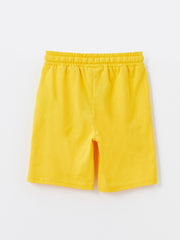 Basic Boy Shorts with Elastic Waist