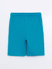 Basic Boy Shorts with Elastic Waist
