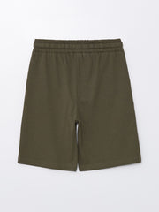 Basic Boy Shorts with Elastic Waist