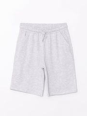 Basic Boy Shorts with Elastic Waist