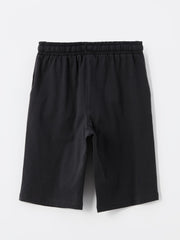 Printed Boys Shorts With Elastic Waist