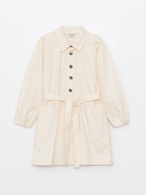 Long Sleeve Girls Shirt Dress