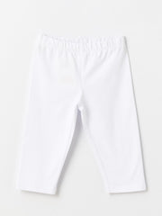 Elastic Waist Basic Girls Leggings