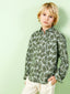 Patterned Long Sleeve Boys Shirt