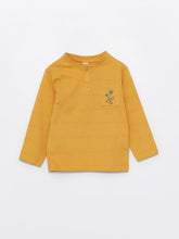 Crew Neck Long Sleeve Baby Boy T-Shirt