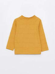 Crew Neck Long Sleeve Baby Boy T-Shirt
