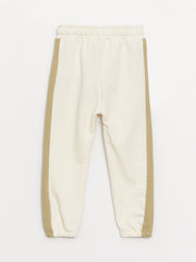 Elastic Waist Nostalgic Monkey Printed Baby Boy Jogger Sweatpants