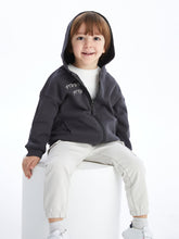 Hooded Long Sleeve Baby Boy Zipper Sweatshirt