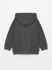 Hooded Long Sleeve Baby Boy Zipper Sweatshirt