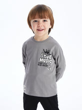 Crew Neck Long Sleeve Baby Boy T-Shirt