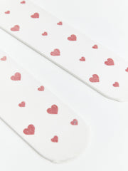 Patterned Girls Thin Pantyhose, Pack of 2