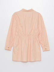 Printed Long Sleeve Girls Tunic