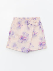 Girls Short Skirt with Elastic Waist