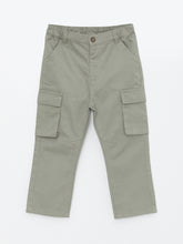Baby Boy Cargo Pants with Elastic Waist