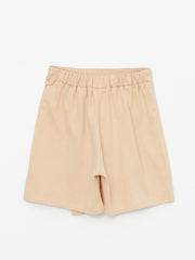 Basic Girls Shorts Skirt with Elastic Waist