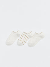 Patterned Women Booties Socks 3 Pack