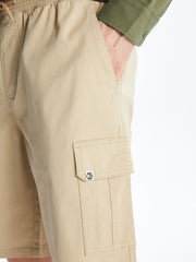 Standard Fit Gabardine Men Bermuda Shorts