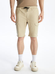 Slim Fit Men Cargo Shorts