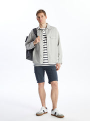 Slim Fit Men Cargo Shorts