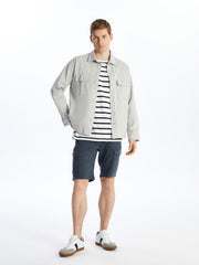 Slim Fit Men Cargo Shorts