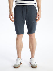 Slim Fit Men Cargo Shorts