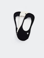 Patterned Women Ballerina Socks 3 Pack