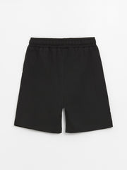 Basic Boy Shorts with Elastic Waist