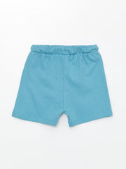 Basic Baby Boy Shorts with Elastic Waist, 2-pack