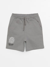 Printed Boys' Shorts with Elastic Waist