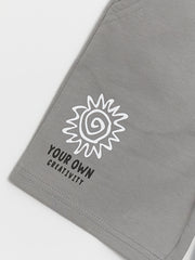 Printed Boys' Shorts with Elastic Waist