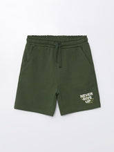 Printed Boys Shorts with Elastic Waist