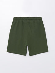 Printed Boys Shorts with Elastic Waist