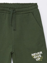 Printed Boys Shorts with Elastic Waist