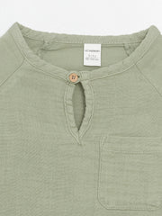 Crew Neck Short Sleeve Baby Boy T-Shirt