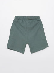 Basic Baby Boy Shorts with Elastic Waist