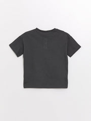 Crew Neck Basic Baby Boy T-Shirt
