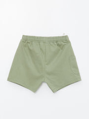 Basic Baby Boy Shorts with Elastic Waist