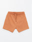 Basic Baby Boy Shorts with Elastic Waist