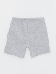Basic Baby Boy Shorts with Elastic Waist