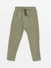 Baby Boy Trousers with Elastic Waist