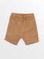 Basic Baby Boy Shorts with Elastic Waist