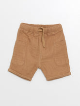 Basic Baby Boy Shorts with Elastic Waist