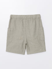 Printed Baby Boy Shorts with Elastic Waist