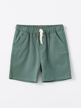 Basic Baby Boy Shorts with Elastic Waist
