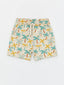 Printed Baby Boy Shorts with Elastic Waist