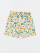 Printed Baby Boy Shorts with Elastic Waist