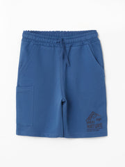 Printed Boys Shorts with Elastic Waist