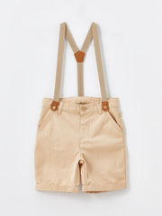 Short Sleeve Printed Baby Boy Shirt and Shorts Set of 2